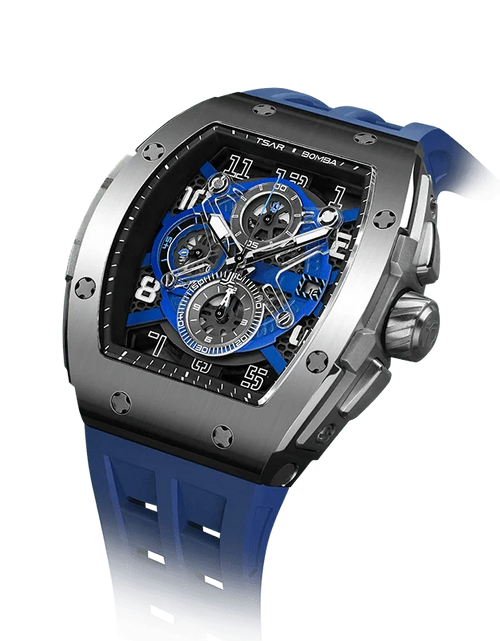 Load image into Gallery viewer, Elemental Series-Quartz Watch TB8211Q Sliver Blue

