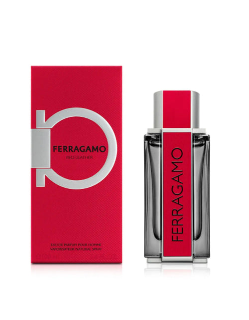 Load image into Gallery viewer, FERRAGAMO Red Leather 100ml EDP for Men
