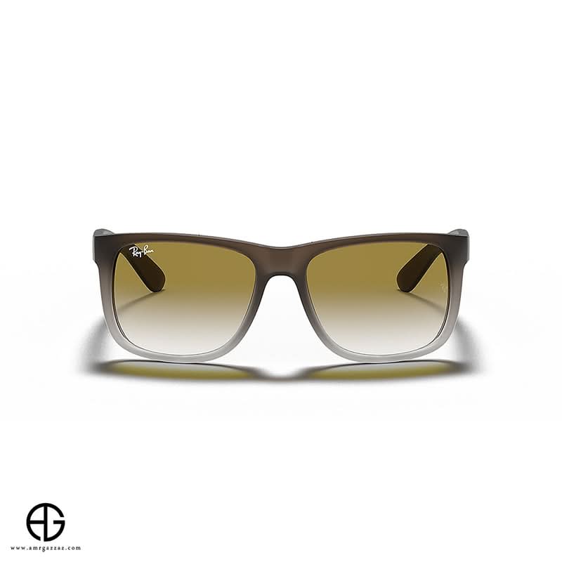نظارة شمسية راي بان بتصميم أنيق للرجال مقاس 14