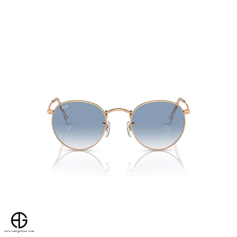نظارة شمسية راي بان بتصميم أنيق للرجال مقاس 26