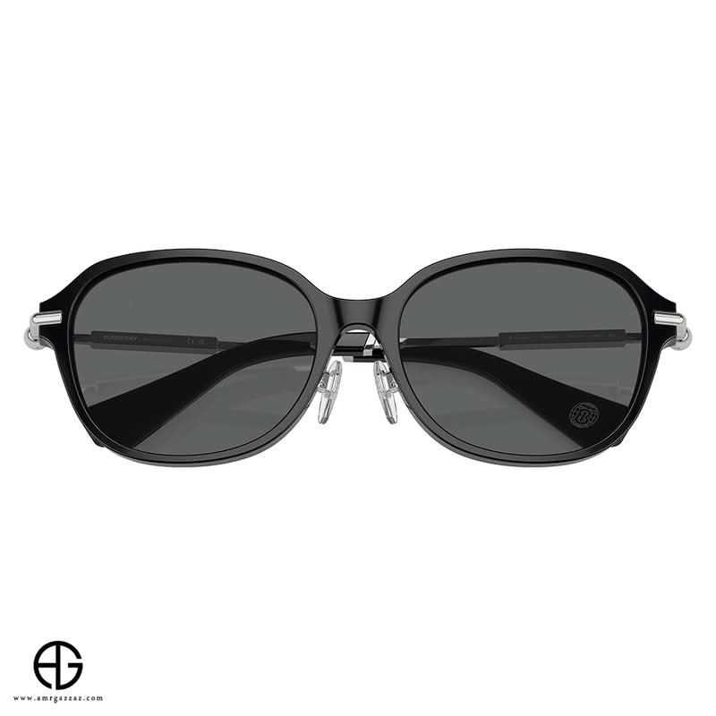 نظارات شمسية بربري كاجوال فايب للنساء مقاس 12