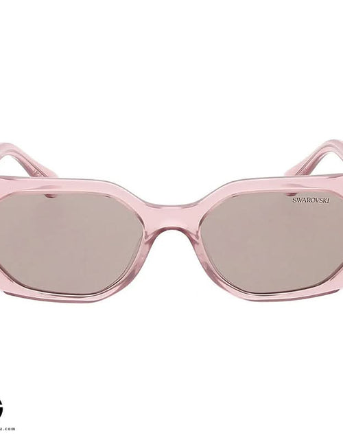 تحميل الصورة إلى عارض المعرض، نظارات شمسية سواروفسكي بتصميم جريء للنساء مقاس 12
