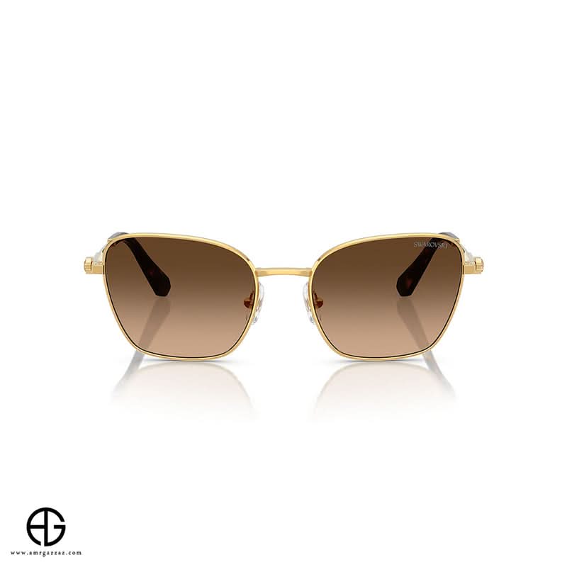 نظارات شمسية سواروفسكي رياضية للنساء مقاس 13