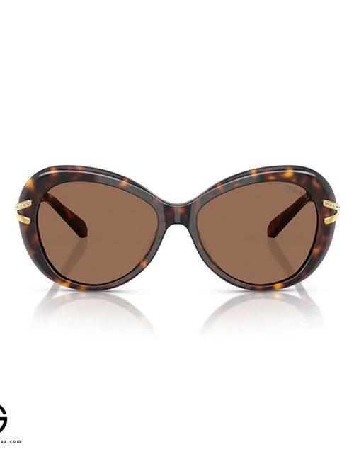 تحميل الصورة إلى عارض المعرض، نظارات شمسية من سواروفسكي، أنيقة وعصرية، للنساء، مقاس 15
