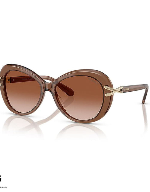 تحميل الصورة إلى عارض المعرض، نظارة شمسية سواروفسكي أيقونية للنساء مقاس 16
