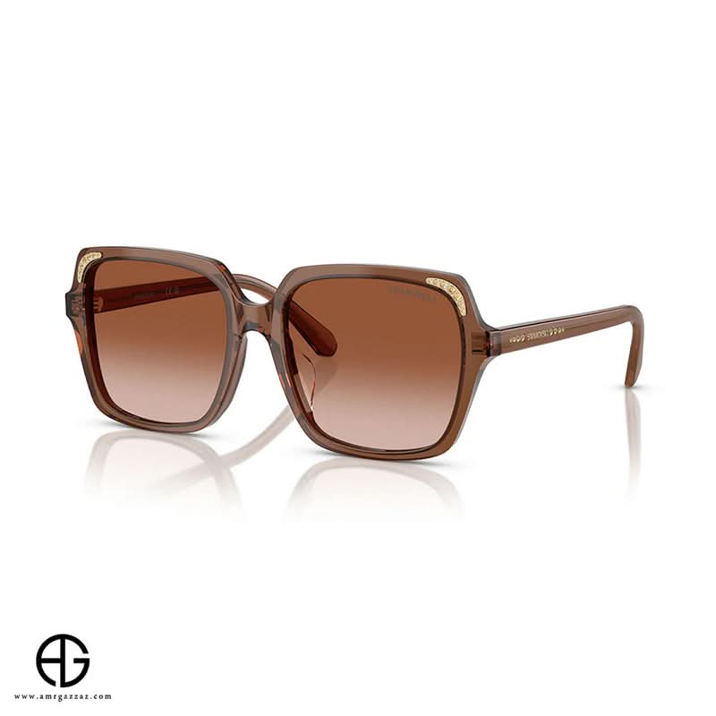 نظارات شمسية من سواروفسكي، أنيقة وعصرية، للنساء مقاس 19