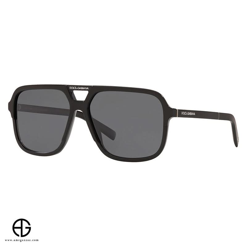 نظارات شمسية دولتشي آند غابانا سبورتي ستايل للرجال مقاس 27