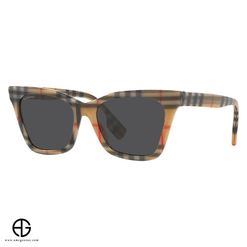 نظارات شمسية بربري بتصميم جريء للنساء مقاس 31