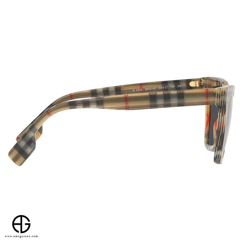 نظارات شمسية بربري بتصميم جريء للنساء مقاس 31