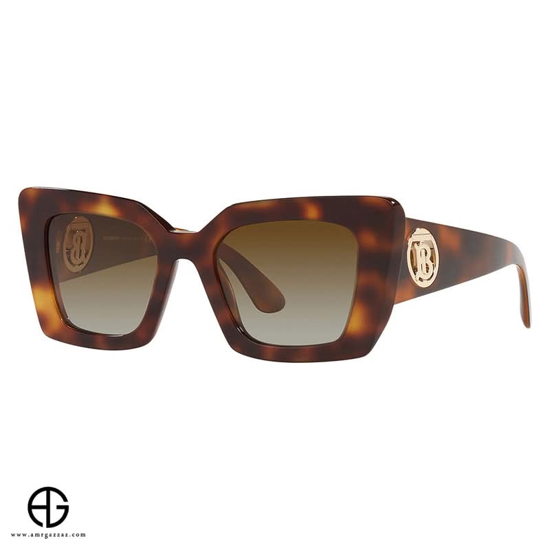 نظارات شمسية بربري بتصميم جريء للنساء مقاس 32
