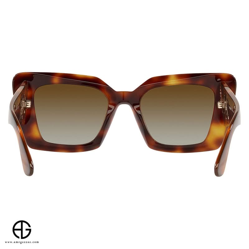 نظارات شمسية بربري بتصميم جريء للنساء مقاس 32