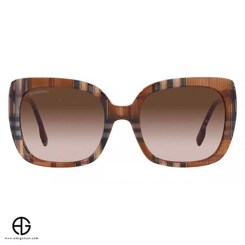 نظارات شمسية بربري كاجوال فايب للنساء مقاس 35