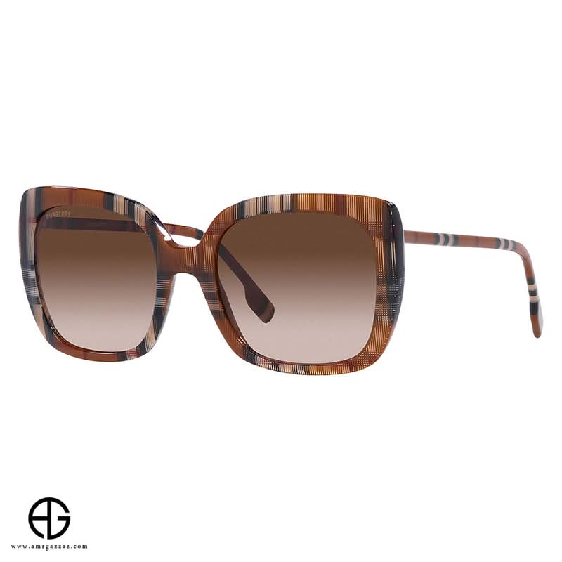 نظارات شمسية بربري كاجوال فايب للنساء مقاس 35