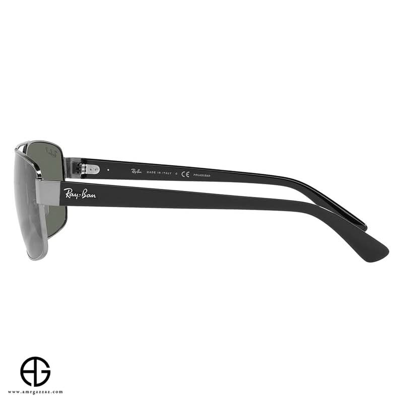 نظارة شمسية راي بان بتصميم أنيق للرجال مقاس 38