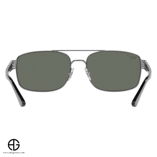 نظارة شمسية راي بان بتصميم أنيق للرجال مقاس 38