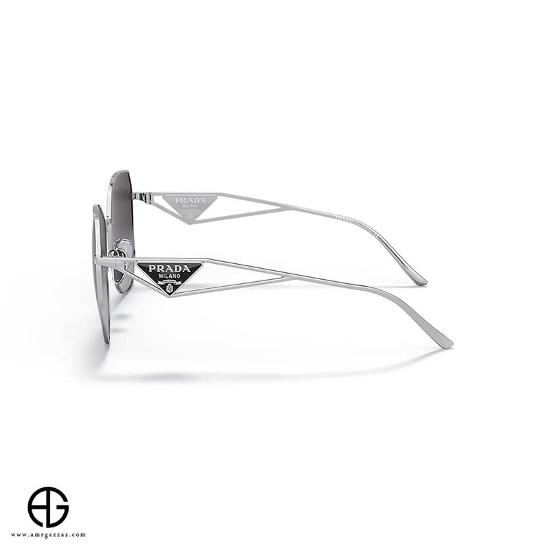 نظارة شمسية برادا أيقونية للنساء مقاس 42