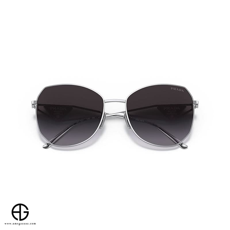 نظارة شمسية برادا أيقونية للنساء مقاس 42