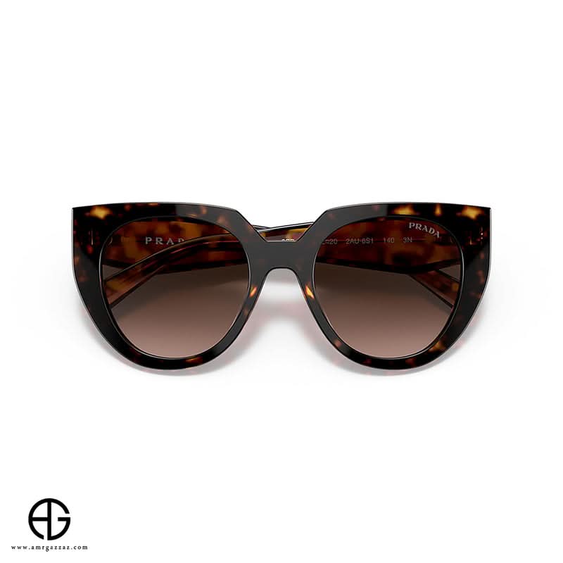 نظارة شمسية برادا أيقونية للنساء مقاس 45