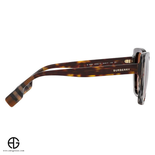 نظارات شمسية بربري كاجوال فايب للنساء مقاس 48