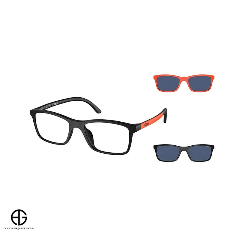 نظارات شمسية بولو بريب أيقونية للرجال مقاس 41