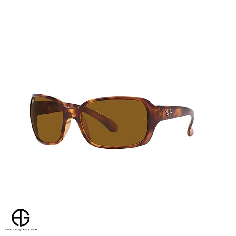 نظارة شمسية راي بان بتصميم جريء للنساء مقاس 15