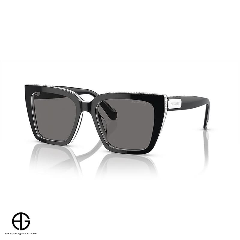 نظارة شمسية سواروفسكي كلاسيك تشارم للنساء مقاس 25