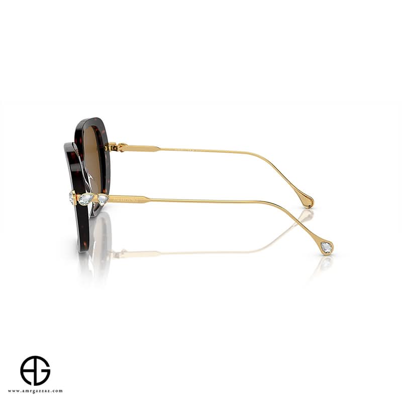 نظارة شمسية سواروفسكي كاجوال فايب للنساء مقاس 32
