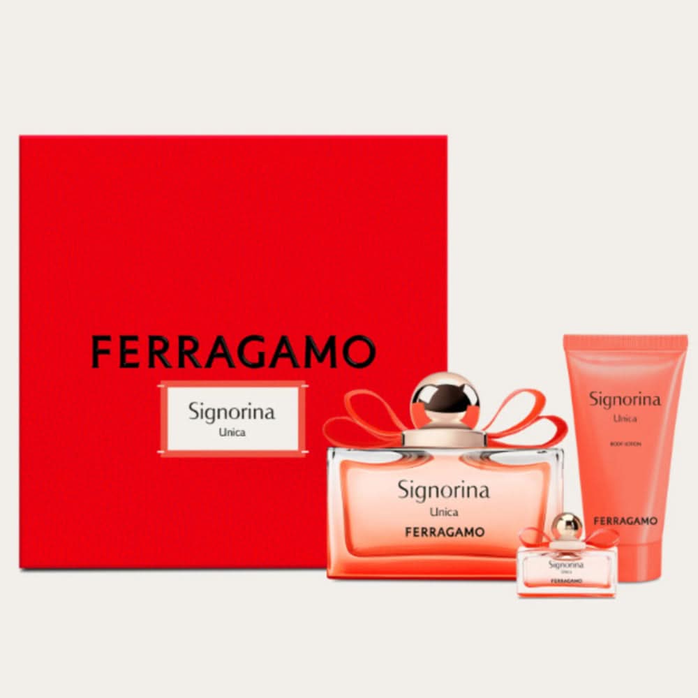 SIGNORINA UNICA HOLIDAY`25 GS (100ML EDP + 15ML PURSE EDP + 100ML BODY LOTION)