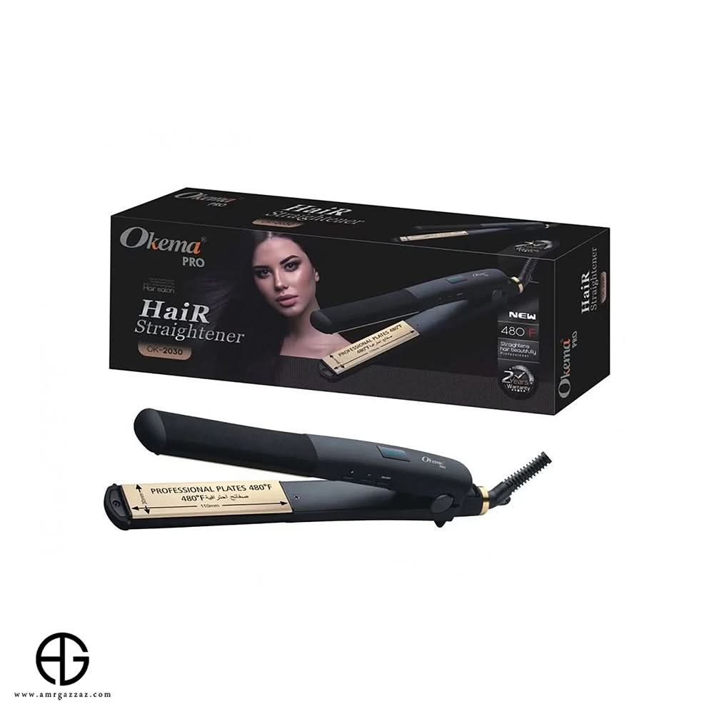 Rebune Ceramic Hair Straightener RE‑2091 — Hair Straightener for Unisex