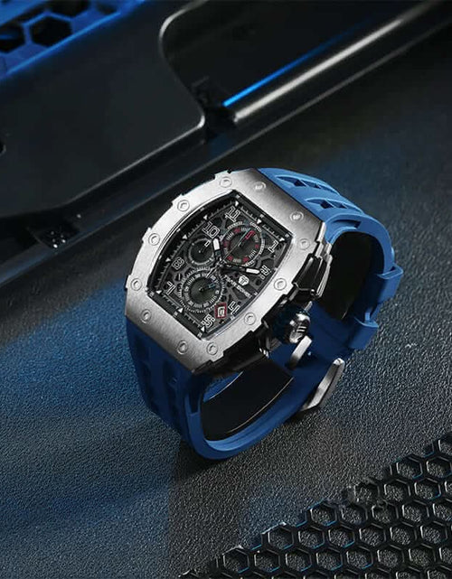 Load image into Gallery viewer, Elemental Series-Calendar Version TB8204Q Silver Blue
