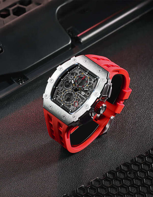 Load image into Gallery viewer, Elemental Series-Calendar Version TB8204Q Silver Red
