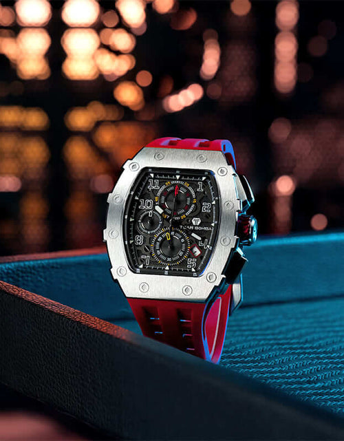 Load image into Gallery viewer, Elemental Series-Calendar Version TB8204Q Silver Red
