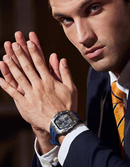 Load image into Gallery viewer, Elemental Series-Calendar Version TB8204Q Silver Blue
