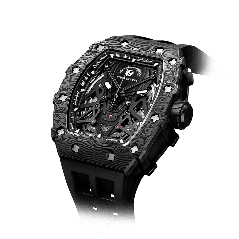 Elemental Series-Carbon Fiber Automatic Watch TB8207CF