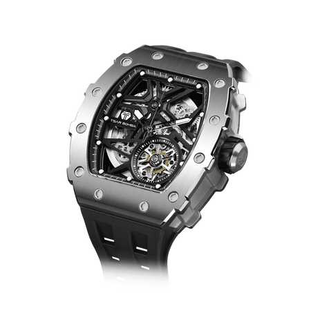 ساعة Elemental Series-Automatic TB8209A فضية سوداء