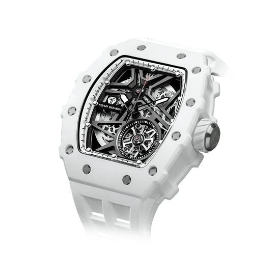 Elemental Series-Ceramic Automatic Watch TB8209C White