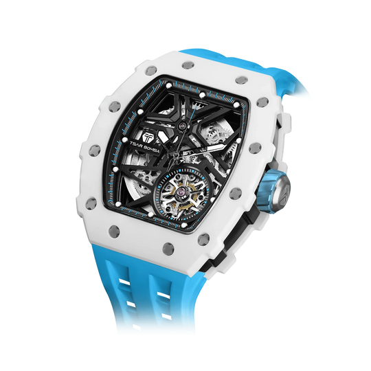 Elemental Series-Ceramic Automatic Watch TB8209C Blue