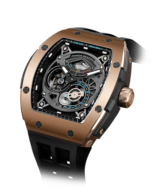 Load image into Gallery viewer, Elemental Series-Automatic Watch TB8210A Gold Black
