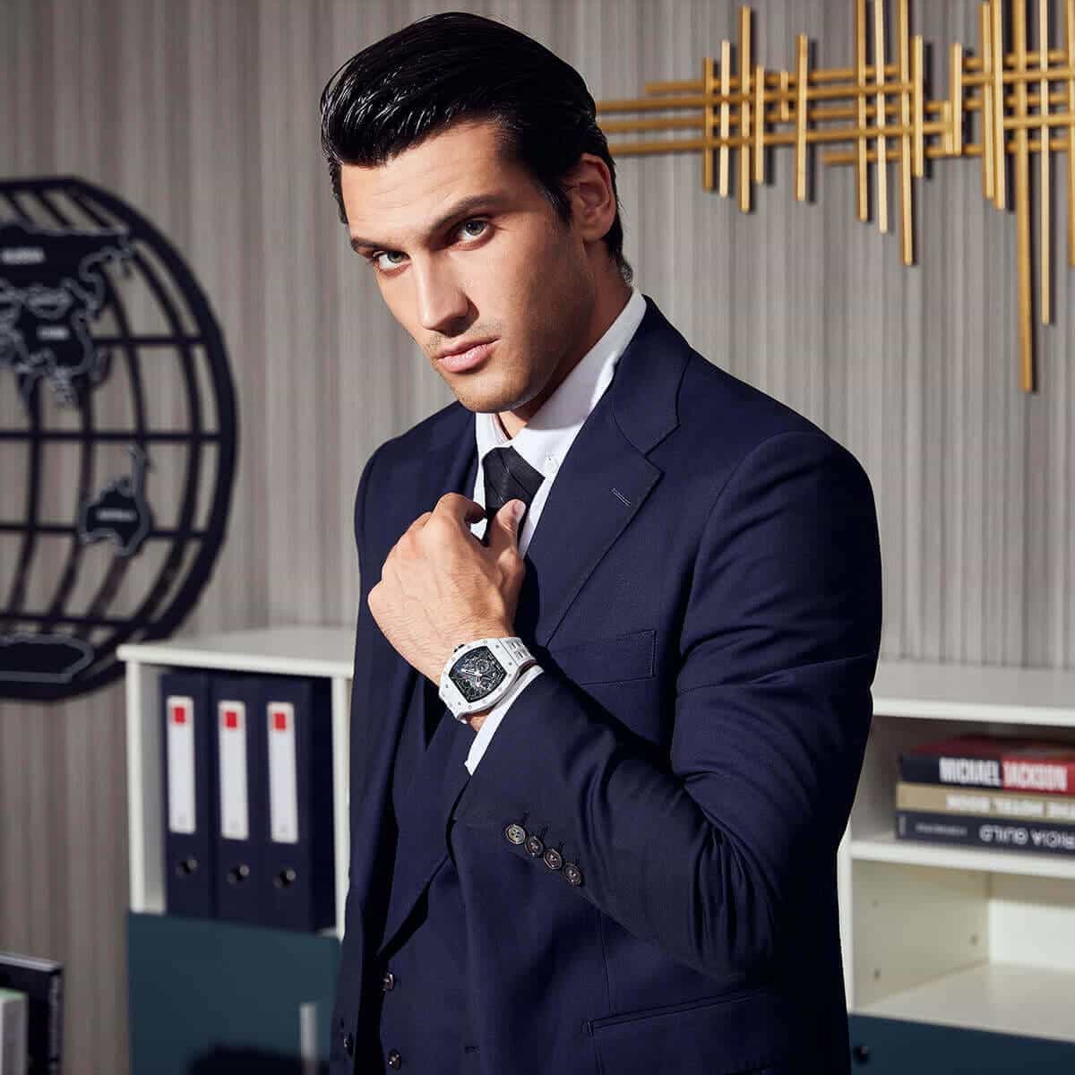 Elemental Series-Automatic Watch TB8212 Ceramic White