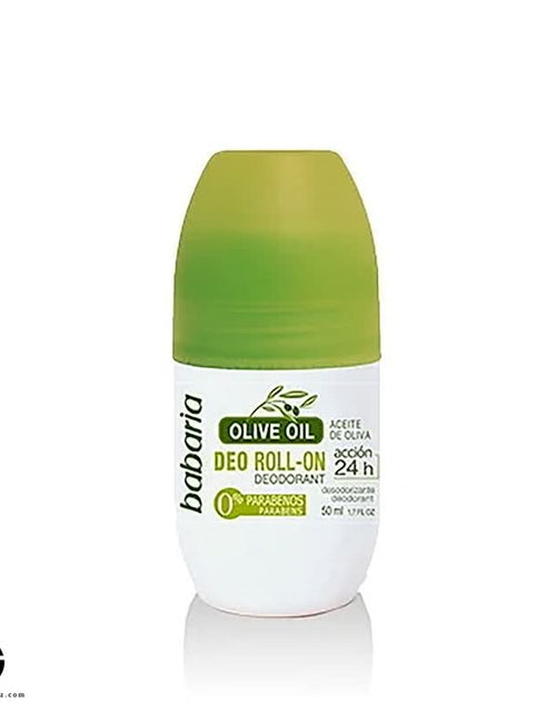 Load image into Gallery viewer, Babaria Olive roll-on deodorant 50ml
