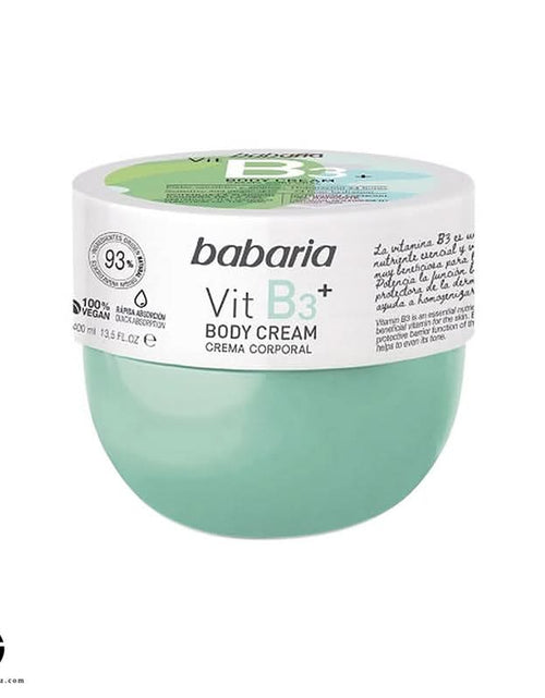 Load image into Gallery viewer, Babaria Vit B3 body cream 400ml
