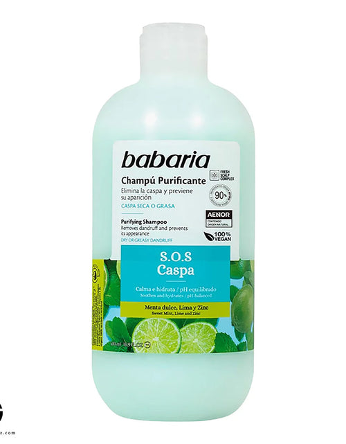 Load image into Gallery viewer, Babaria Puryfyingshampoososdandruff 500ml
