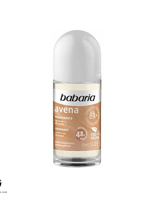 Load image into Gallery viewer, Babaria Oat roll-on deodorant 50ml
