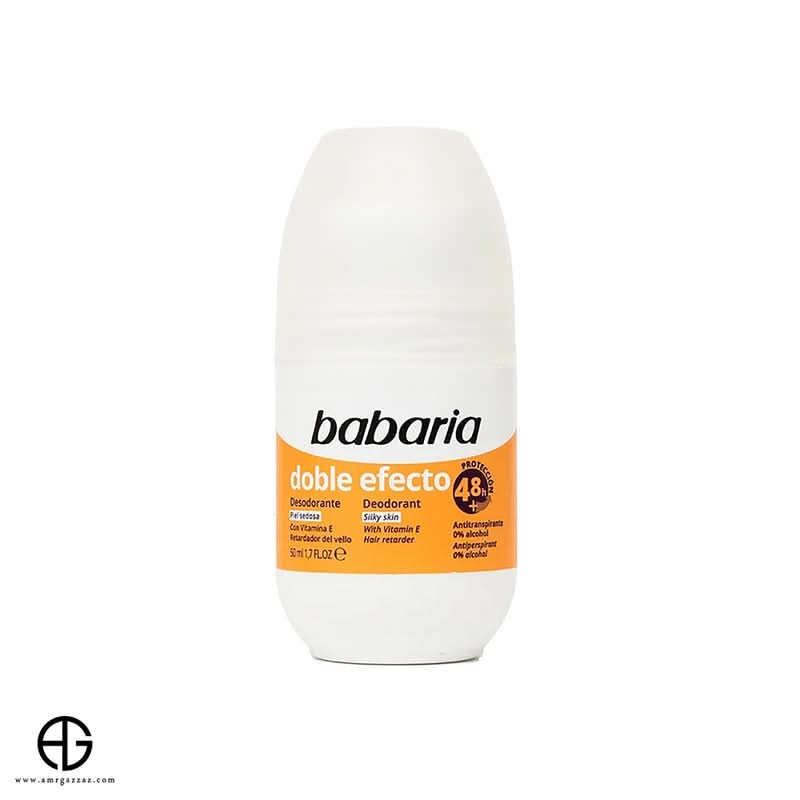 Babaria Double effect roll-on deodorant 50ml