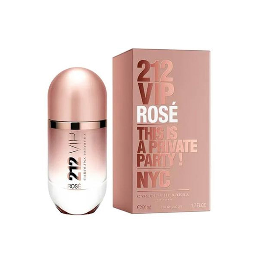 CAROLINA HERRERA 212 VIP ROSE 50ML EDT FOR WOMEN