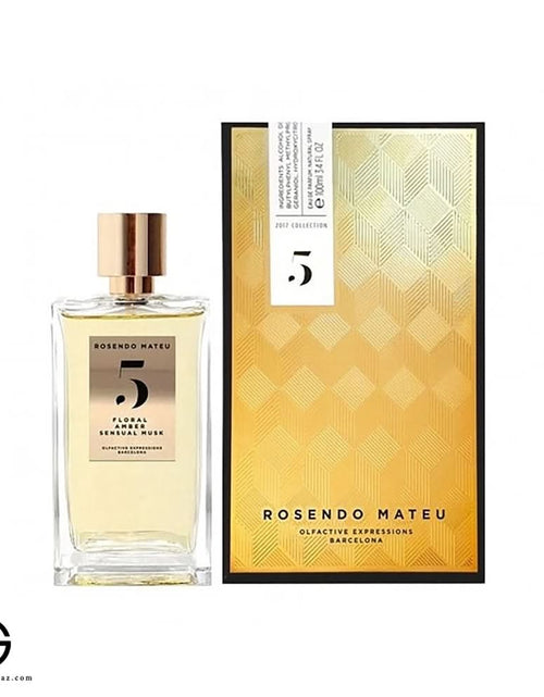 Load image into Gallery viewer, ROSENDO MATTEO Perfume No. 5 Floral Amber Sensual Musk 100ml EDP for Unisex
