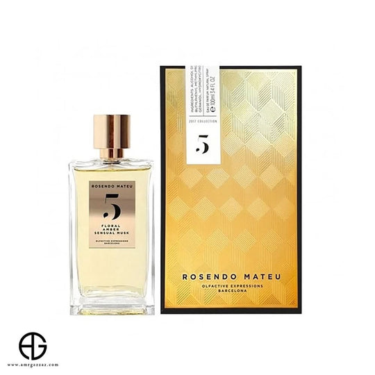 ROSENDO MATTEO Perfume No. 5 Floral Amber Sensual Musk 100ml EDP for Unisex