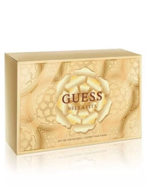 Load image into Gallery viewer, GUESS Bella Vita W (100Ml Edp-15Ml Ts-100Ml Bl + Pouch) GIFT SET for Women
