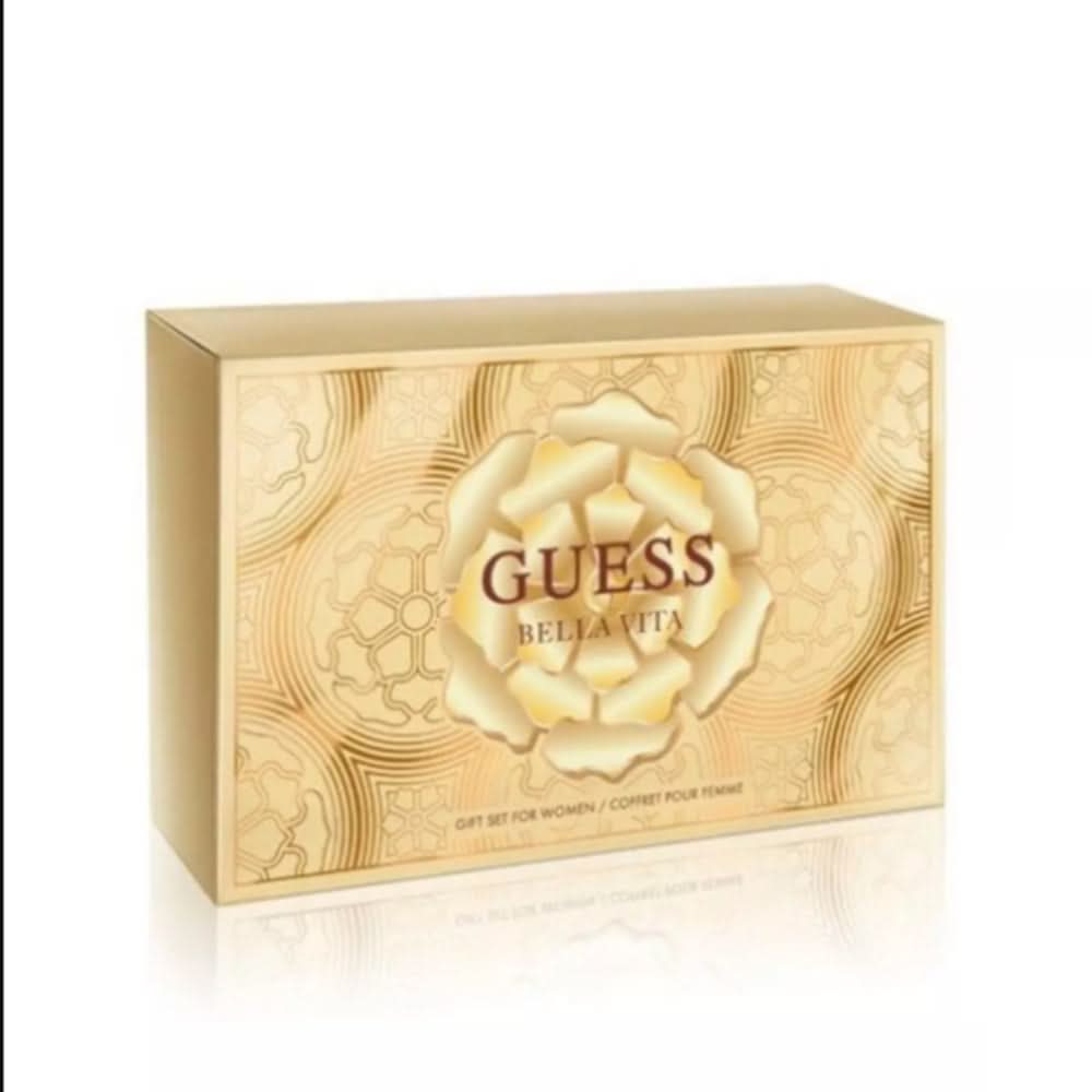 GUESS Bella Vita W (100Ml Edp-15Ml Ts-100Ml Bl + Pouch) GIFT SET for Women