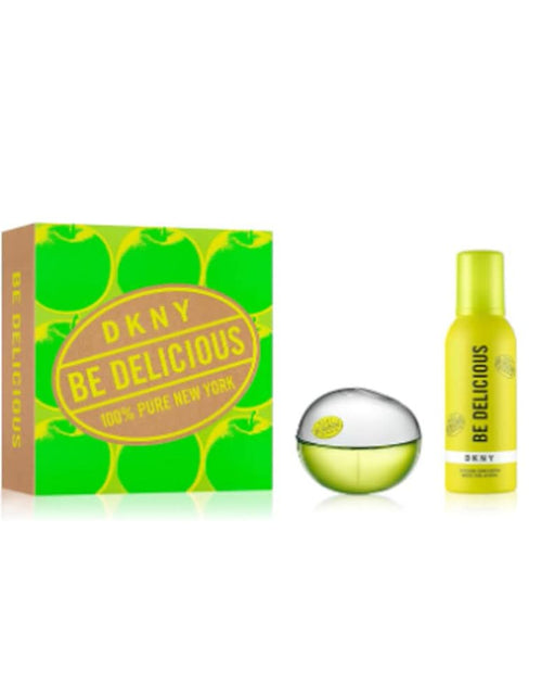 تحميل الصورة إلى عارض المعرض، مجموعة هدايا دي كي إن واي بي ديليشس أو دو بارفان 100 مل + موس استحمام منعش 150 مل للنساء
